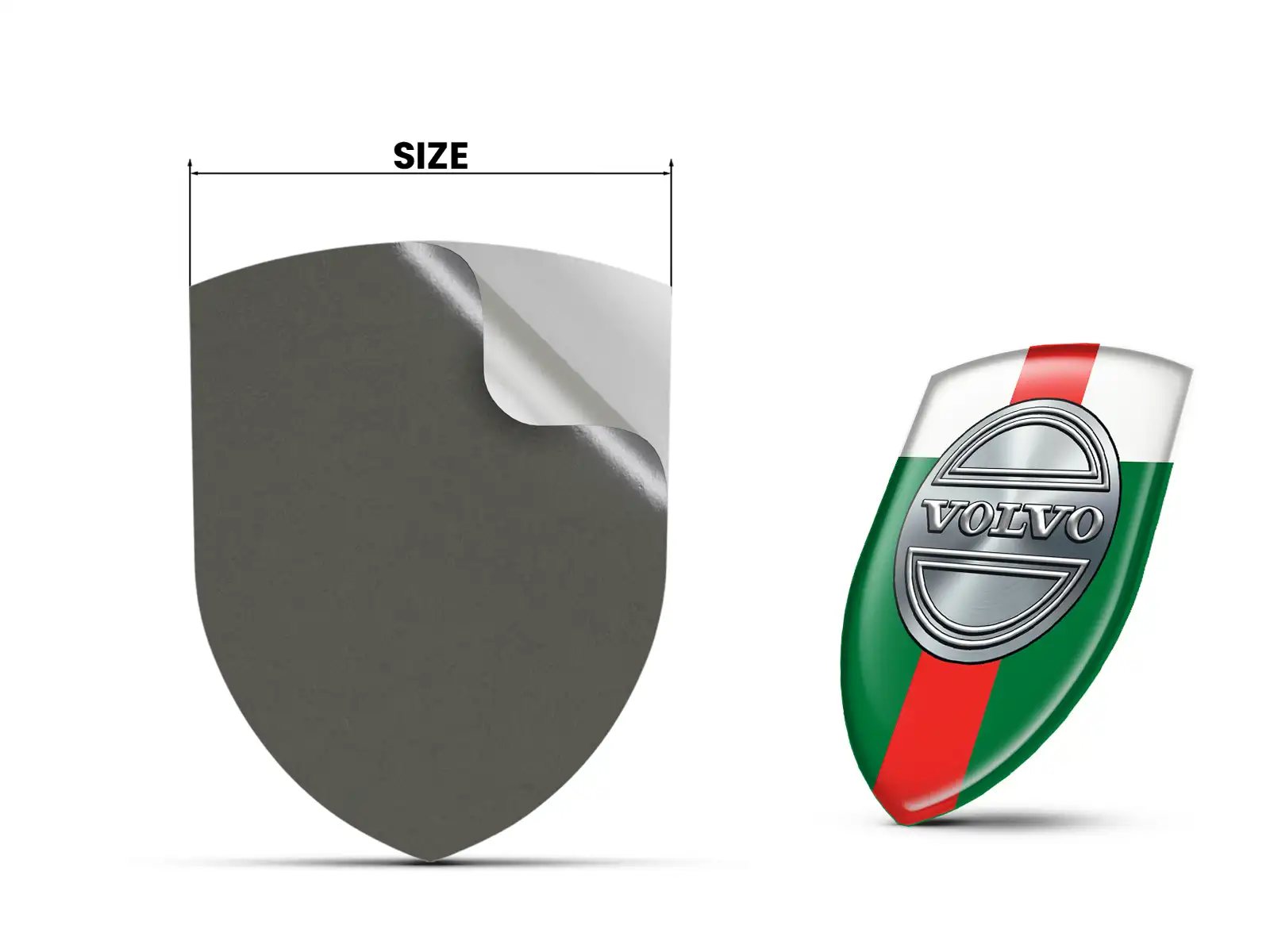 Volvo Emblema En Relieve Máximo Resistentes Pro Rendimiento
